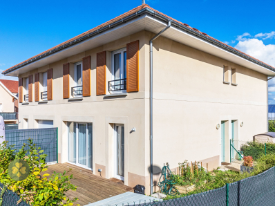Appartement 3 pièces en duplex avec jardin