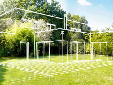 Terrain de 1450 m² avec un bel environnement